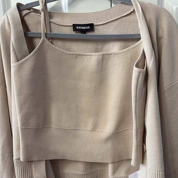 Express 2 piece sweater cardigan set - Picture 4 of 6